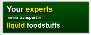 Your experts for the transport of liquid foodstuffs